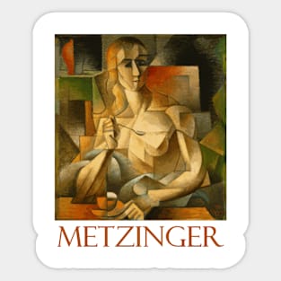 Tea Time by Jean Metzinger Sticker